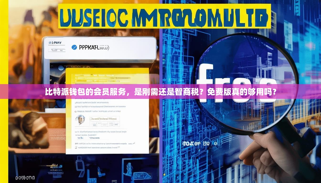 比特派钱包的会员服务，是刚需还是智商税？免费版真的够用吗？