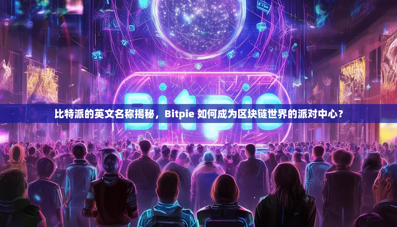 比特派的英文名称揭秘，Bitpie 如何成为区块链世界的派对中心？