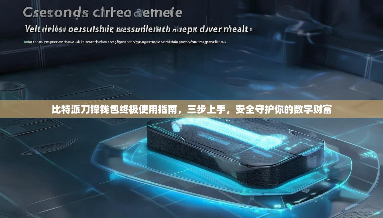 比特派刀锋钱包终极使用指南，三步上手，安全守护你的数字财富