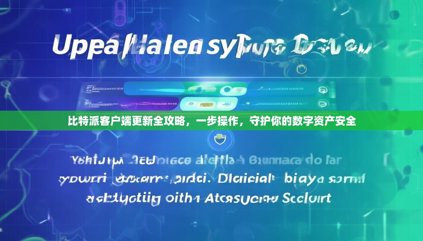 比特派客户端更新全攻略，一步操作，守护你的数字资产安全