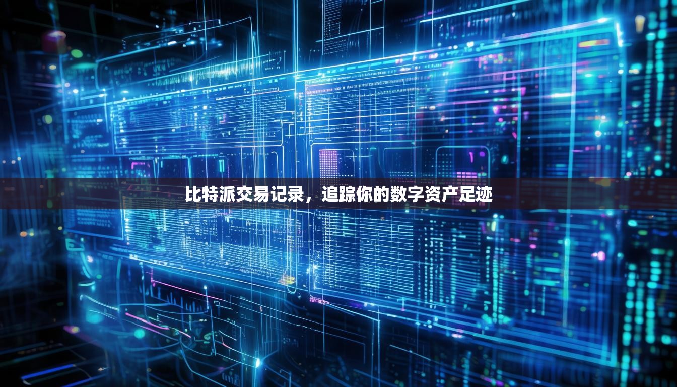 比特派交易记录，追踪你的数字资产足迹