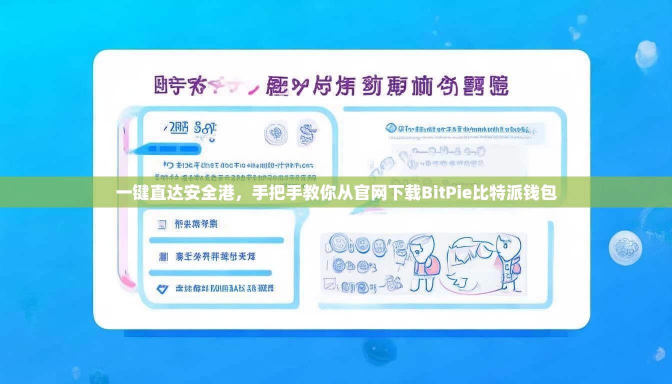 一键直达安全港，手把手教你从官网下载BitPie比特派钱包