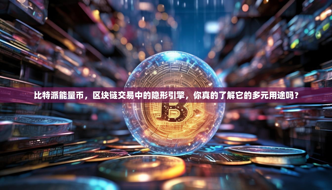 比特派能量币，区块链交易中的隐形引擎，你真的了解它的多元用途吗？