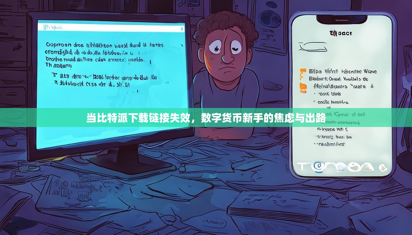 当比特派下载链接失效，数字货币新手的焦虑与出路