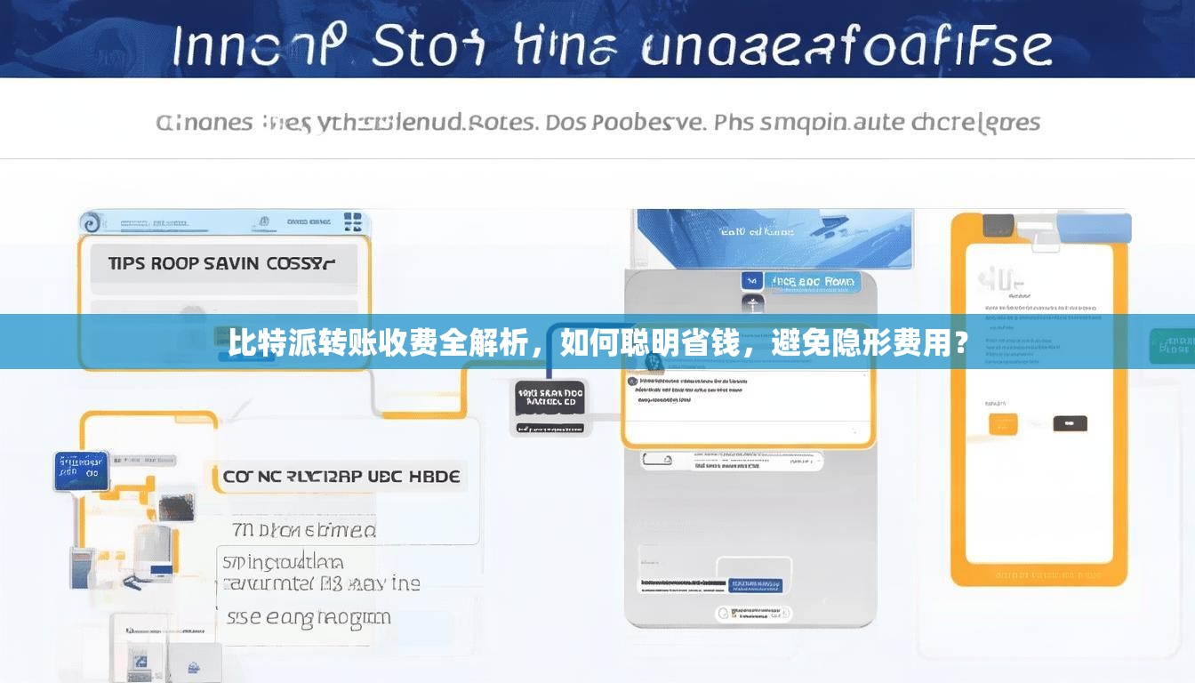 比特派转账收费全解析，如何聪明省钱，避免隐形费用？