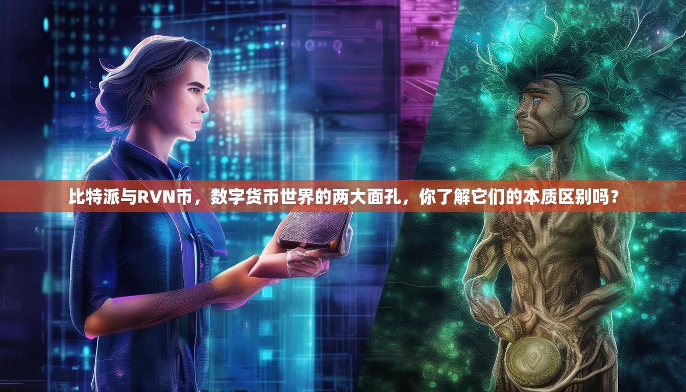 比特派与RVN币，数字货币世界的两大面孔，你了解它们的本质区别吗？
