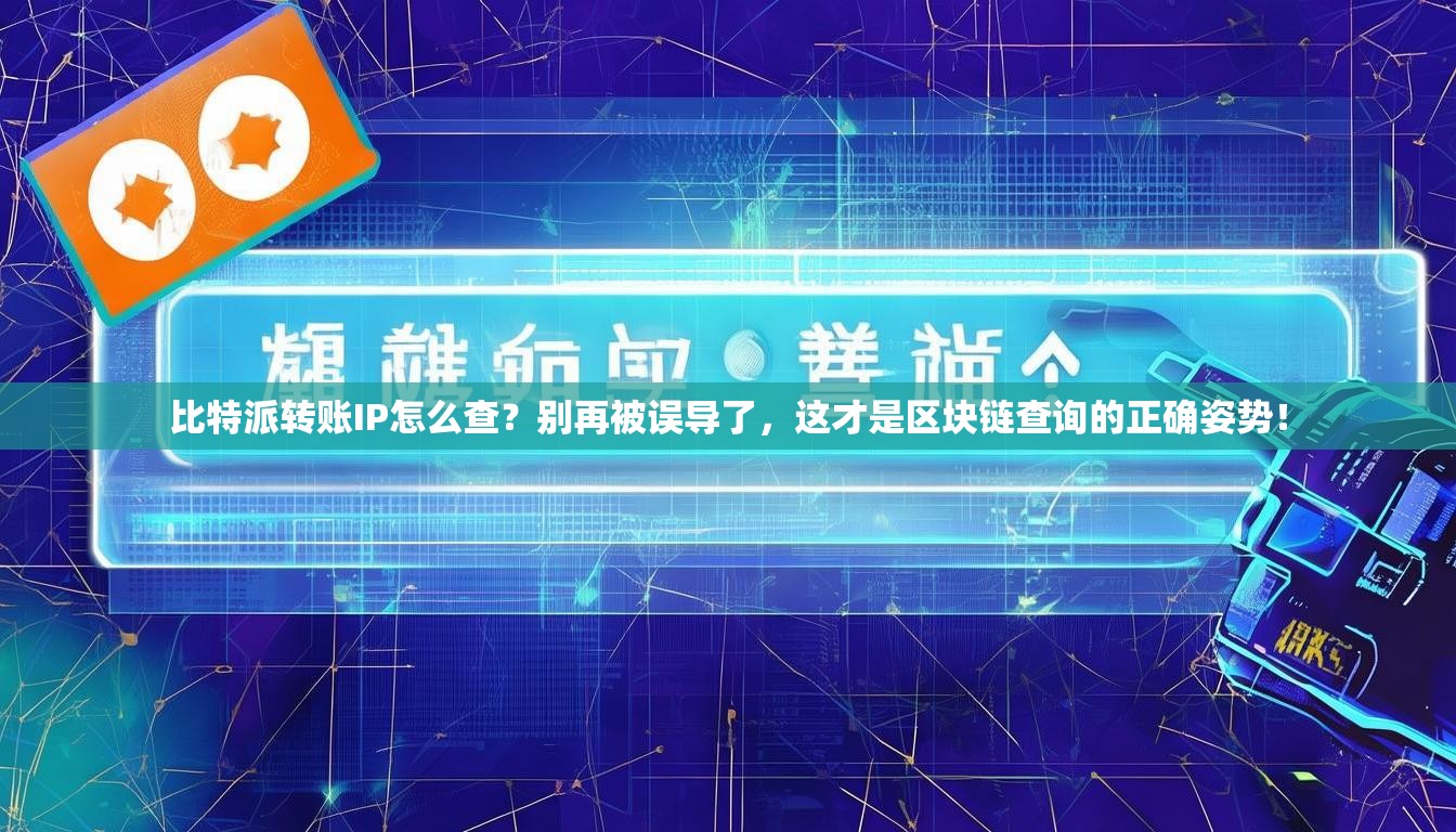 比特派转账IP怎么查？别再被误导了，这才是区块链查询的正确姿势！