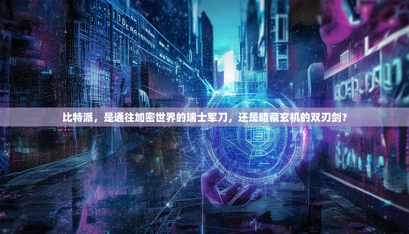 比特派，是通往加密世界的瑞士军刀，还是暗藏玄机的双刃剑？