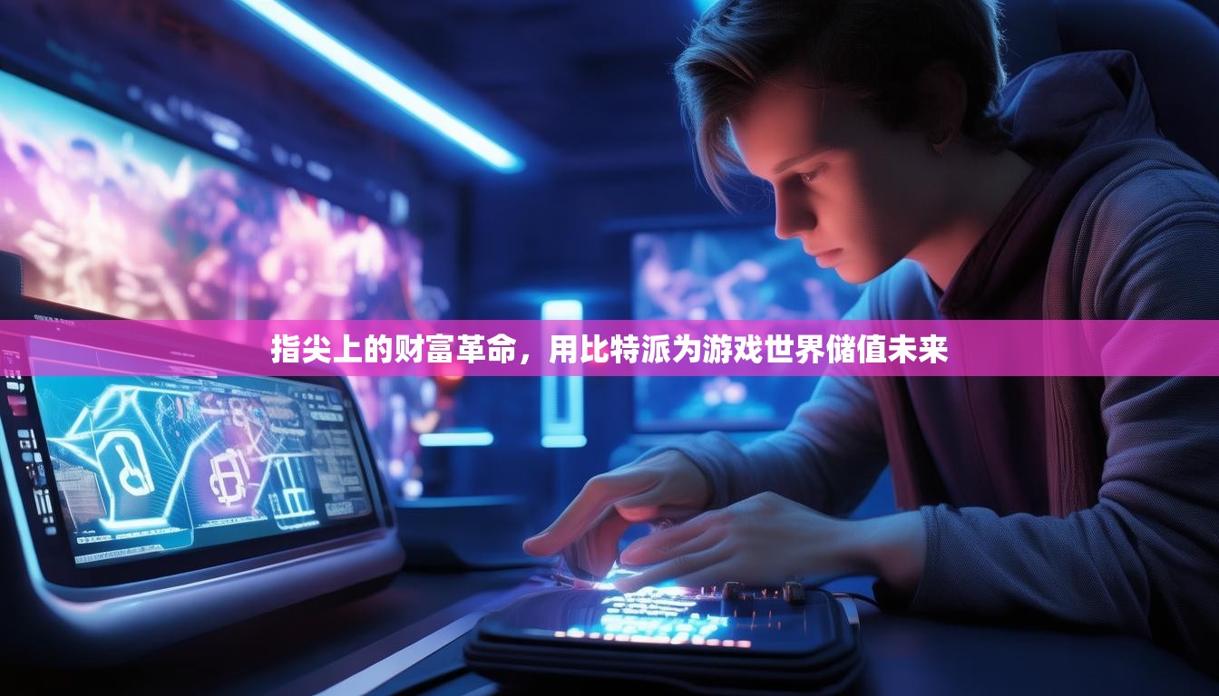 指尖上的财富革命，用比特派为游戏世界储值未来