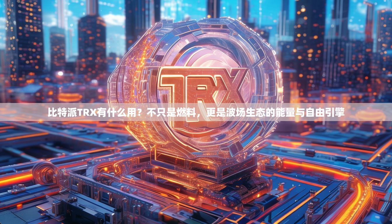 比特派TRX有什么用？不只是燃料，更是波场生态的能量与自由引擎